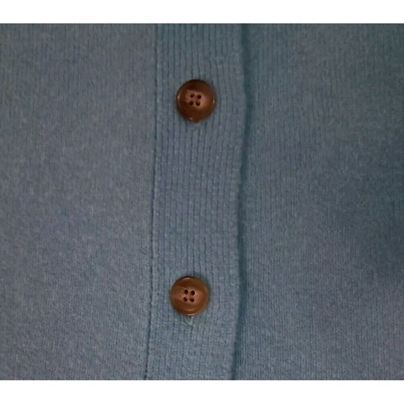 Talbots‎ Cardigan Sweater Women's XS Blue V Neck Button Up Long Sleeve Classic - Picture 6 of 8
